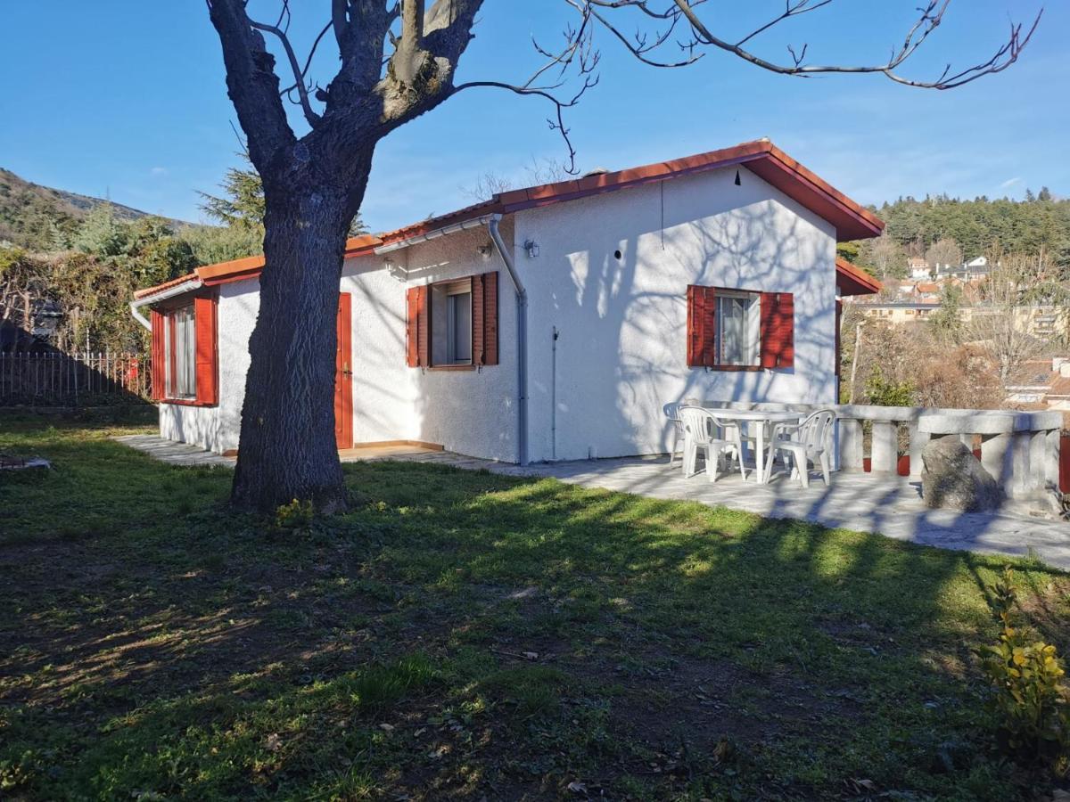 Casita Independiente Con Jardin Y Chimenea. Cercedilla Bagian luar foto